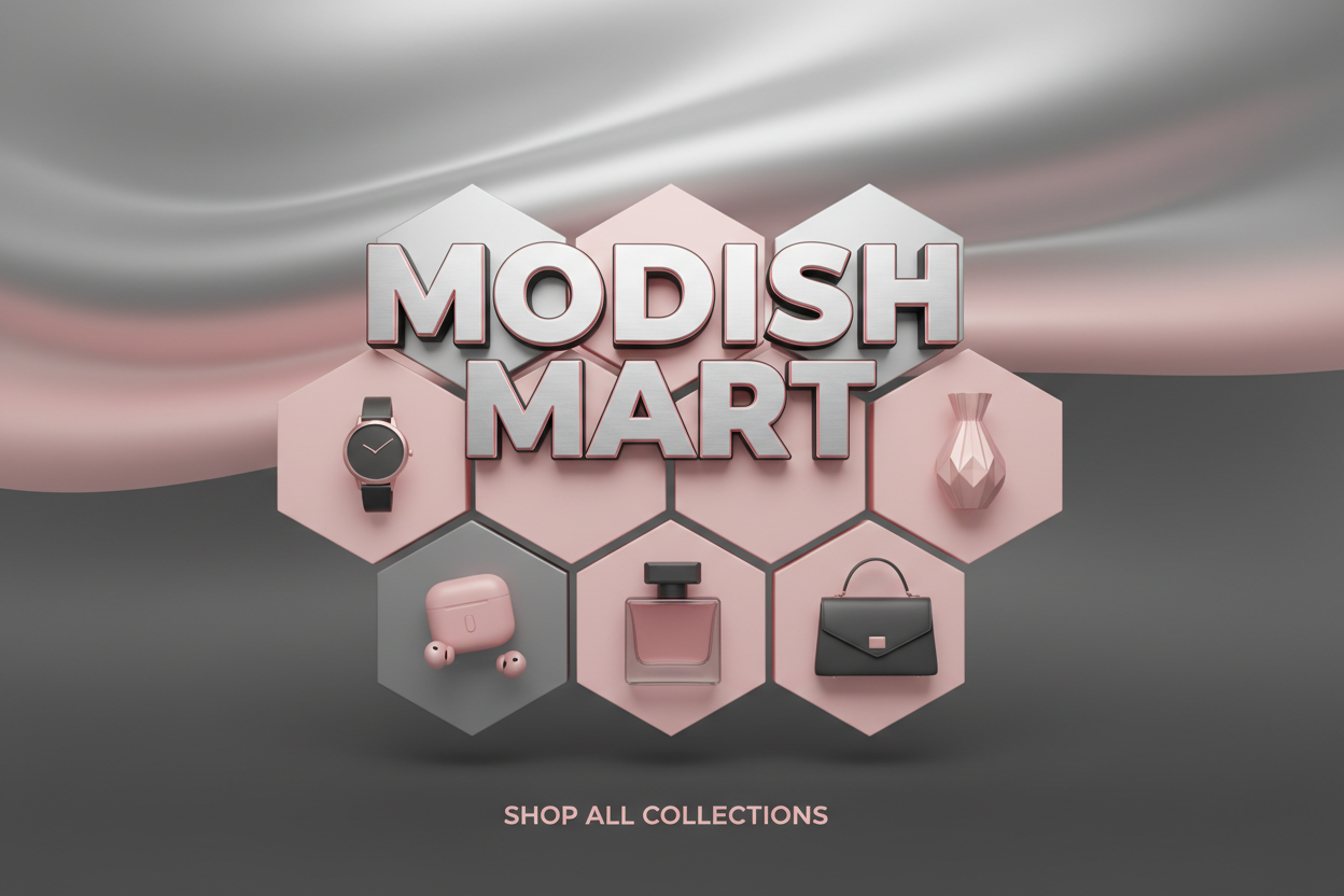 Modish Mart Charcoal Banner